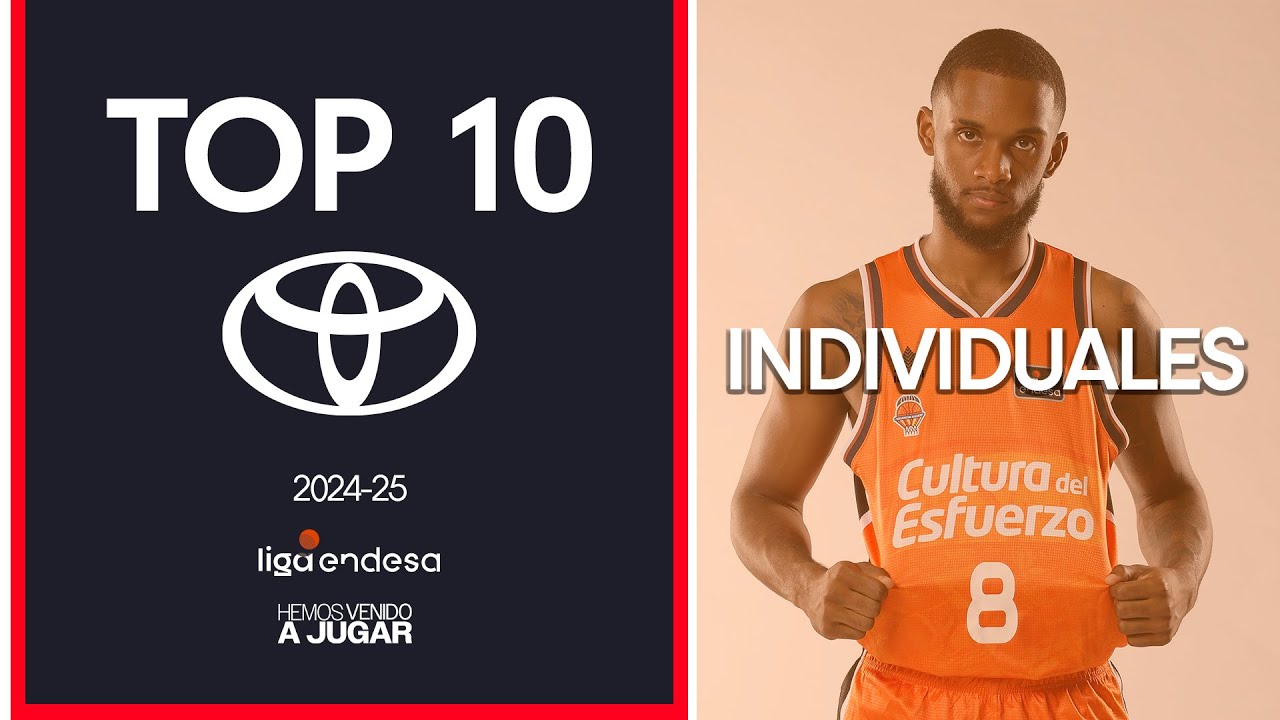 Top10 Toyota: Las Mejores Jugadas Individuales | Liga Endesa 2024-25