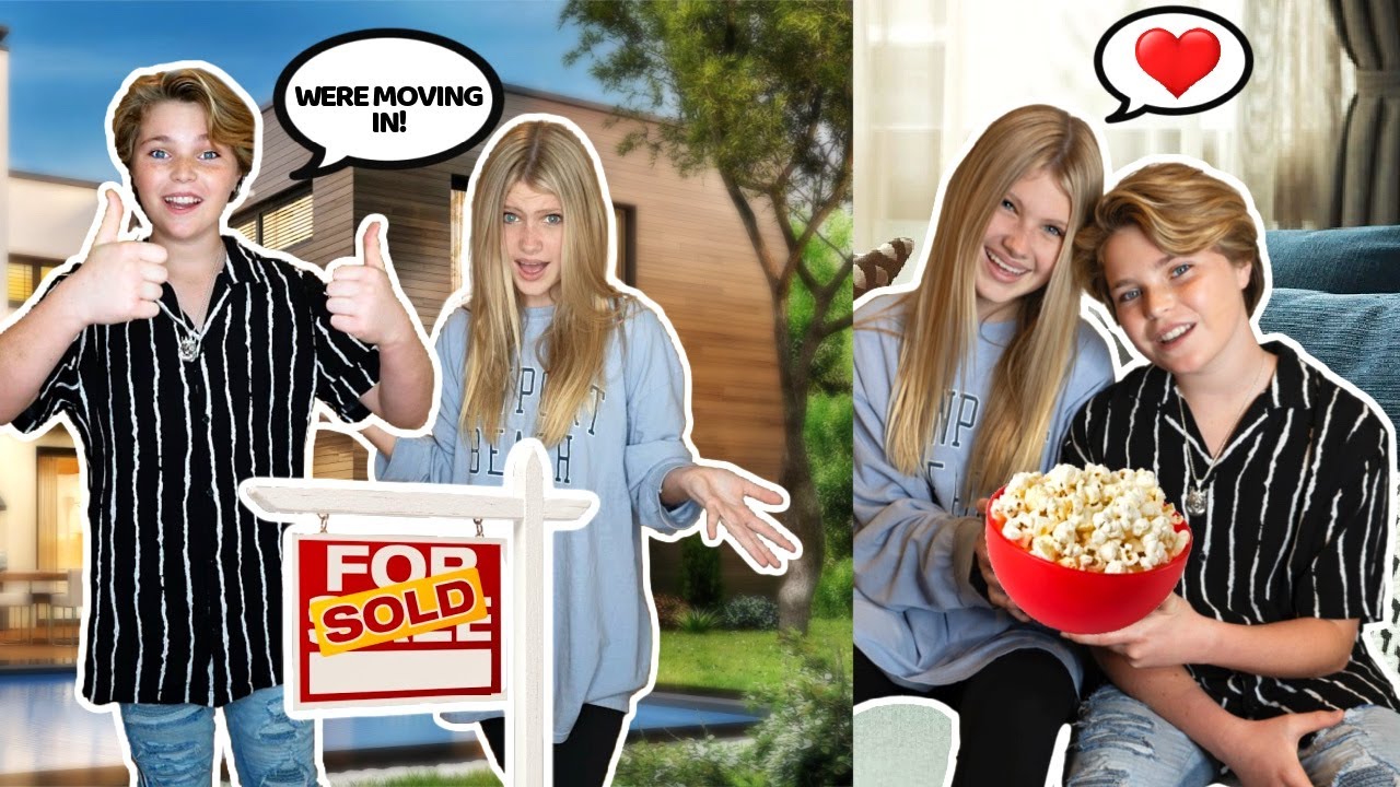 MOVING IN WITH MY CRUSH FOR 24 HOURS! 🏡 **FUNNY CHALLENGE** | Hayden Haas