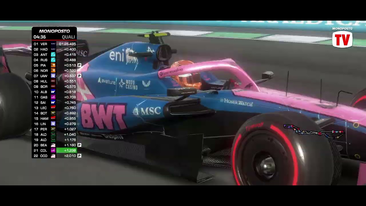 F1 monoposto quali Saudi Arabia 
