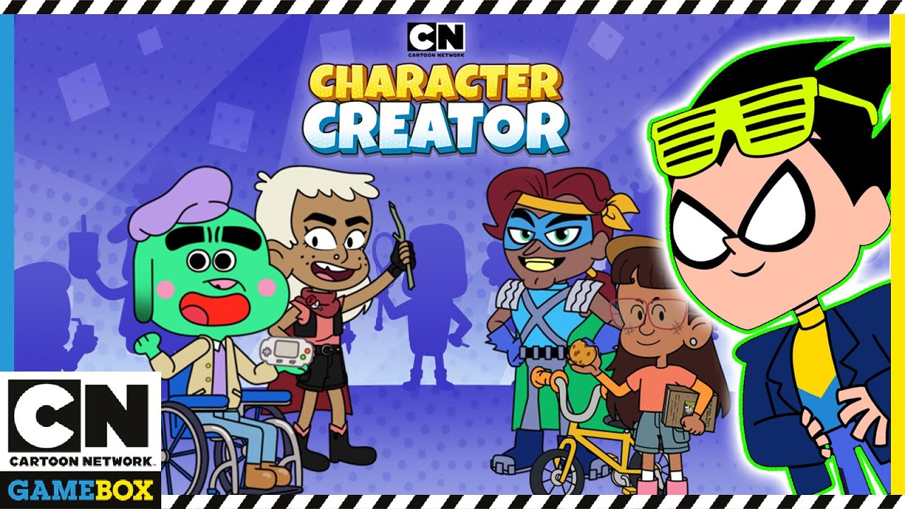 Teen Titans Go Gameplay | Character Creator – Check out our Newest Game! | Cartoon Network GameBox