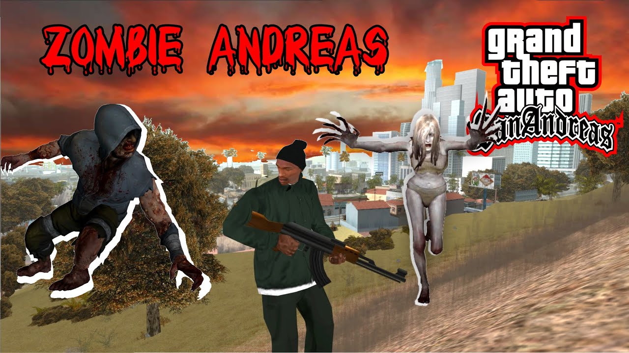 GTA ZOMBIE ANDREAS Ep 03 MOD COMPLETO Zumbis em San Andreas Apocalypse