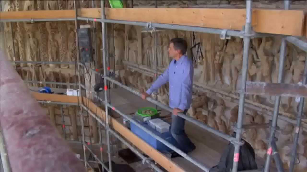 Restauration du portail du Jugement Dernier de la Cathédrale St Etienne de Bourges