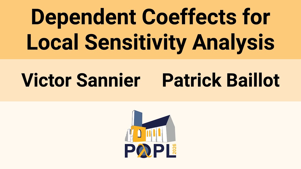[POPL'26] Dependent Coeffects for Local Sensitivity Analysis