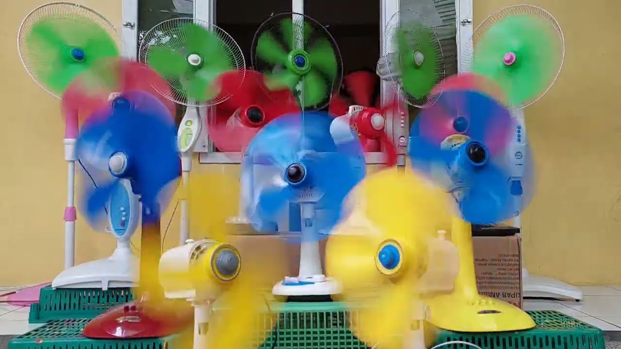 kipas angin/blade fan 5green 4red 3blue 2yelow@ondischannel5657