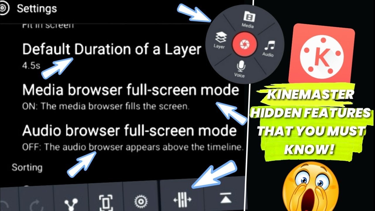 MOST HIDDEN FEATURES OF KINEMASTER THAT YOU MUST KNOW!