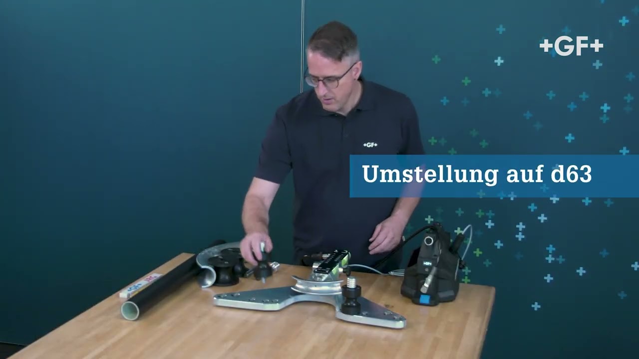 JRG Sanipex MT Installationsvideo – hydraulisches Biegewerkzeug d26-d63