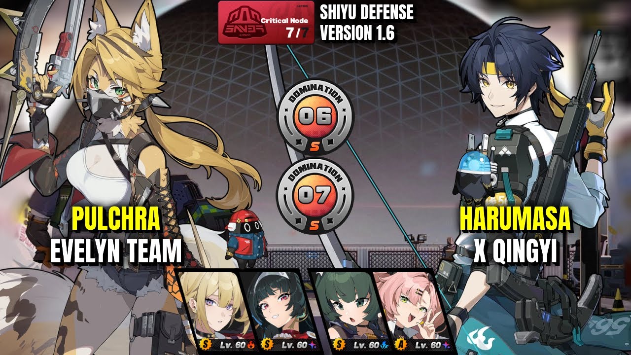 Fighting Hugo is PURE CINEMA | Pulchra/Evelyn & Harumasa/Qingyi - NEW Shiyu Defense 6-7 | ZZZ 1.6