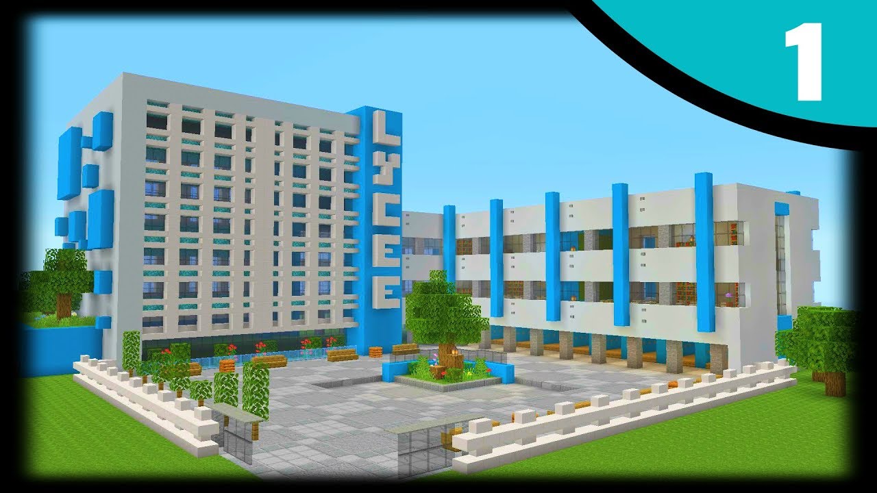 TUTO LYCEE MODERNE | MINECRAFT #1