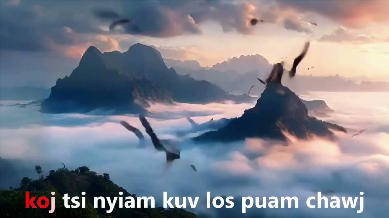 Txooj Neeb Thoj Raj Nplaim nrov tau kho siab nrog huab nrog cua