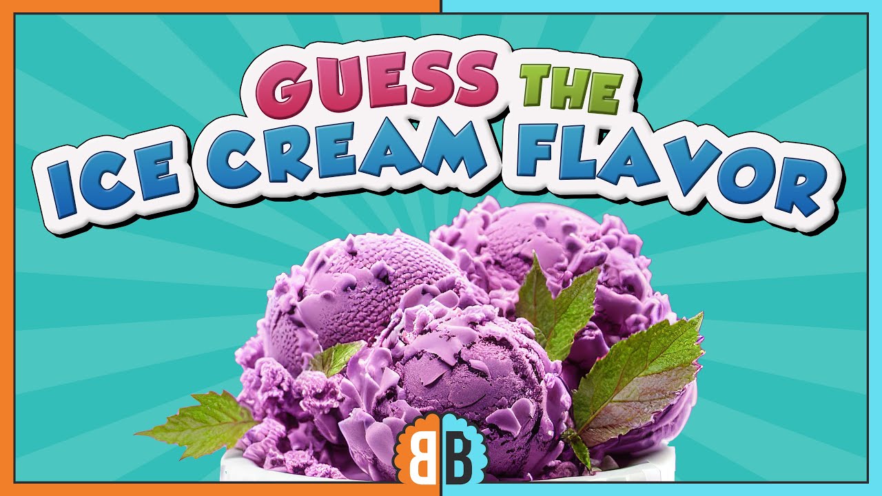 Guess The Ice Cream Flavors #2