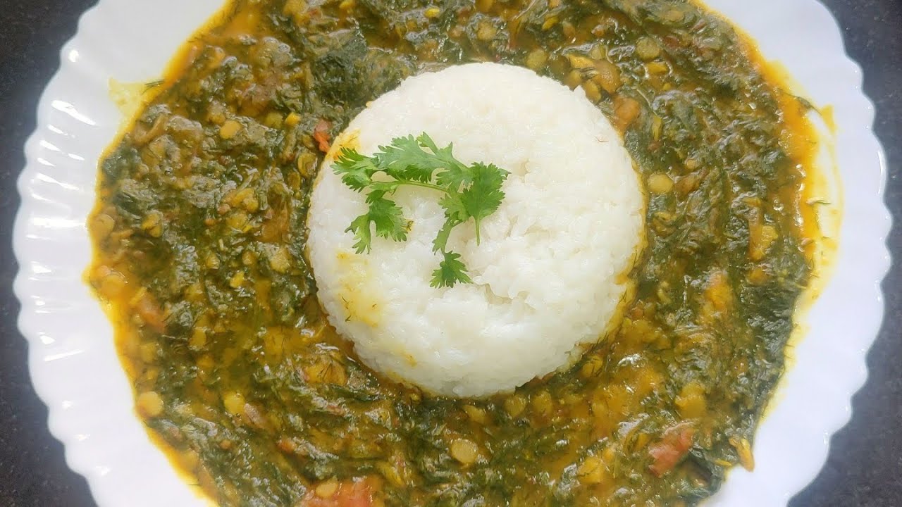 સુવા ની ભાજી ની દાળ | suva bhaji with Toor dal 