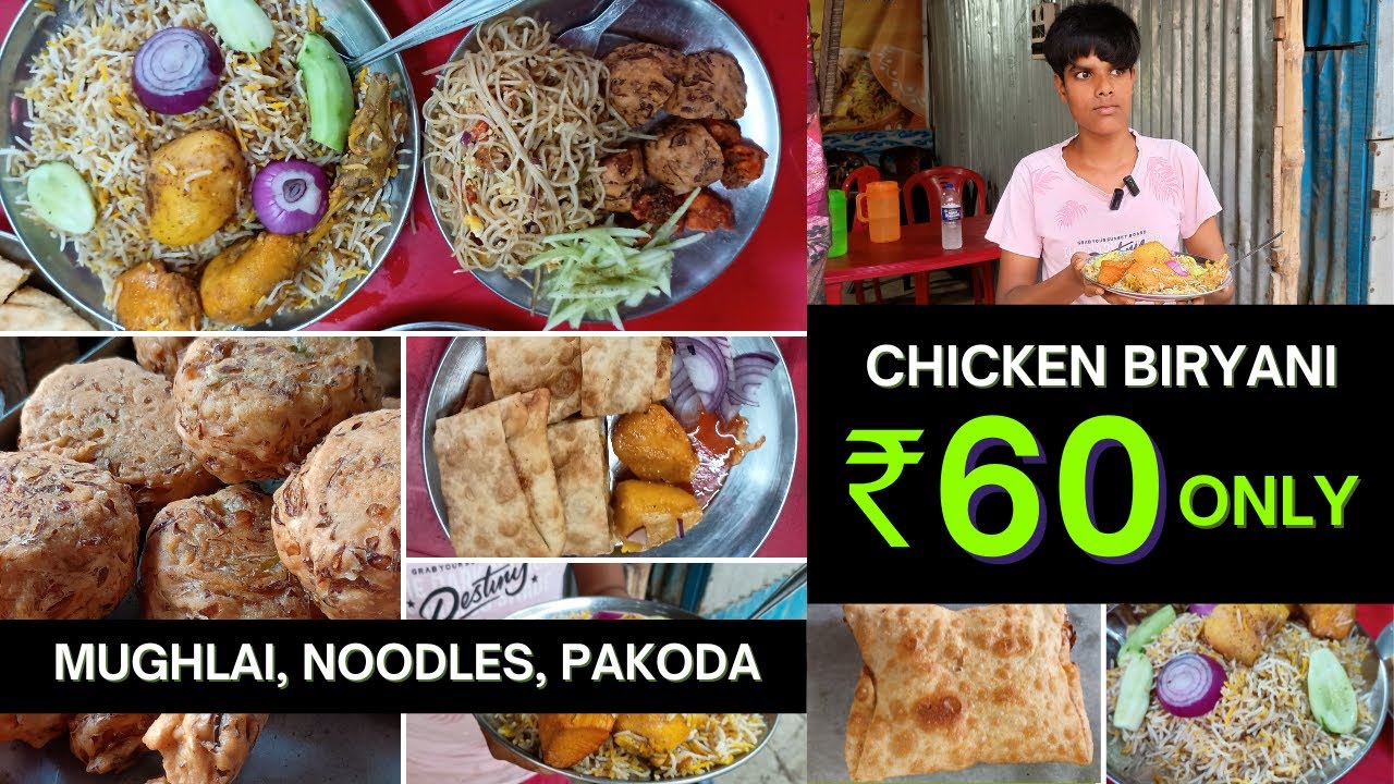 15 Yrs Old Kid Selling Chicken Biryani @ Rs 60, Mughlai, Noodles | Chicken Biryani @ Rs 60 Only