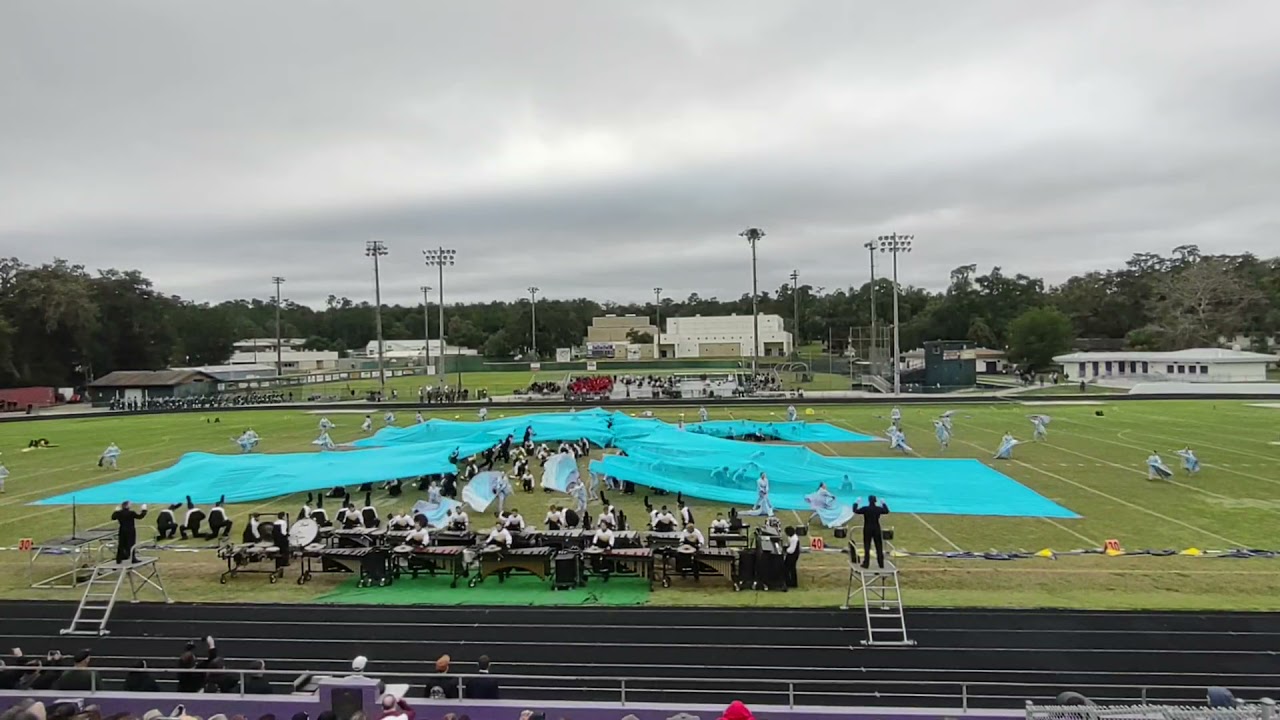 J. W. Mitchell high school Marching Mustangs 2021 show 