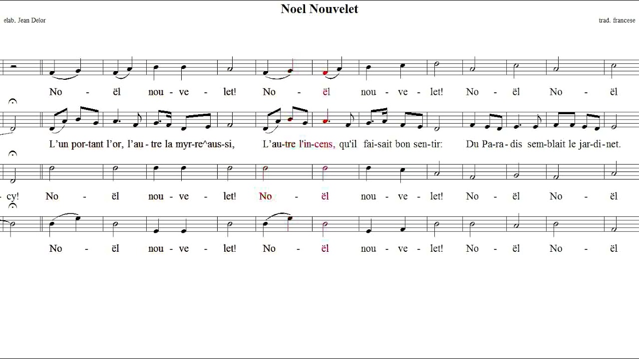 NOEL NOUVELET   Soprani   ACR Chorus