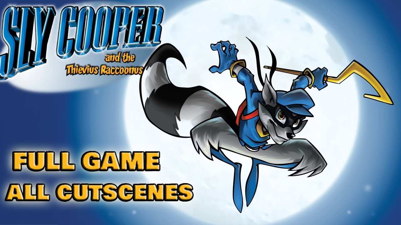 sly cooper 1, the thievius raccoonus. Full game. NO commentary. All Cutscenes