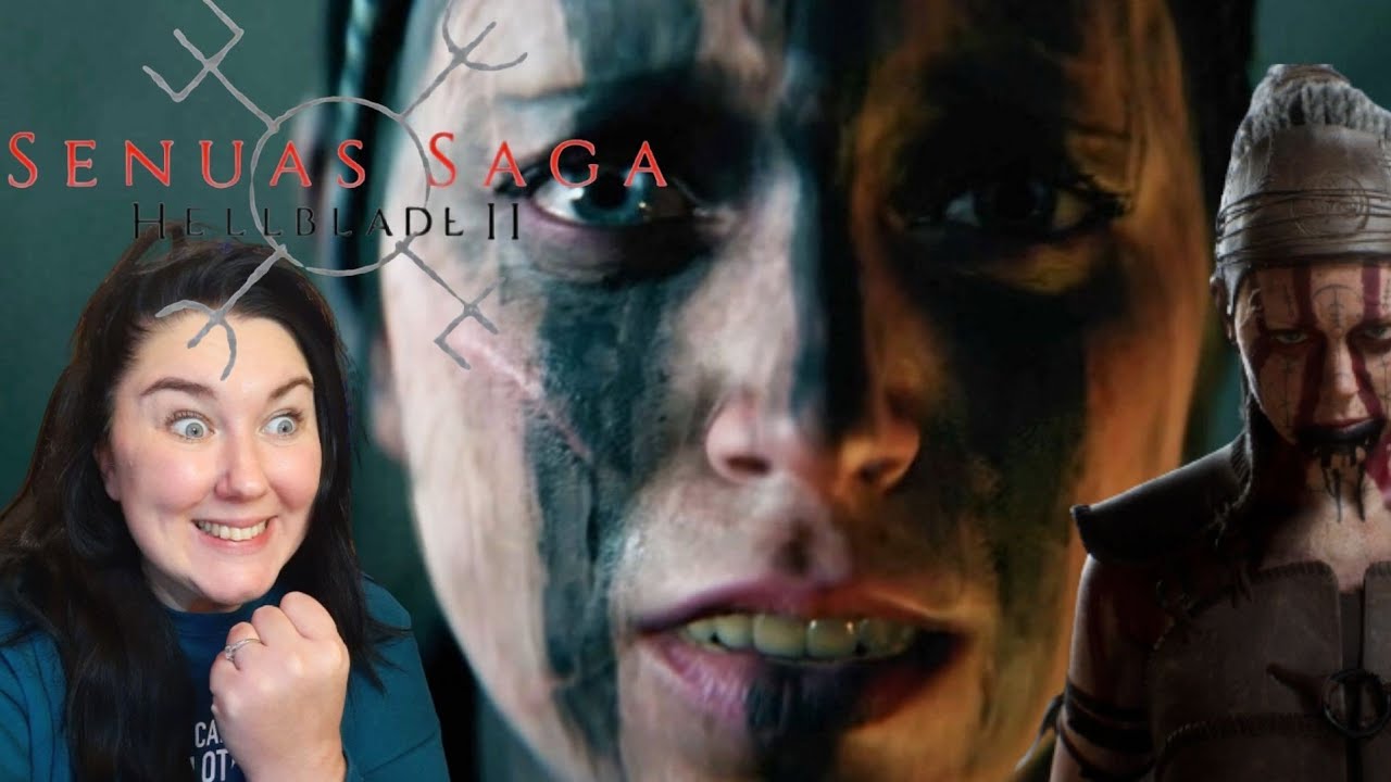 HELLBLADE 2 SENUAS SAGA Trailer Reaction Video / Senua Is the Boss /#hellblade2 #hellblade2trailer