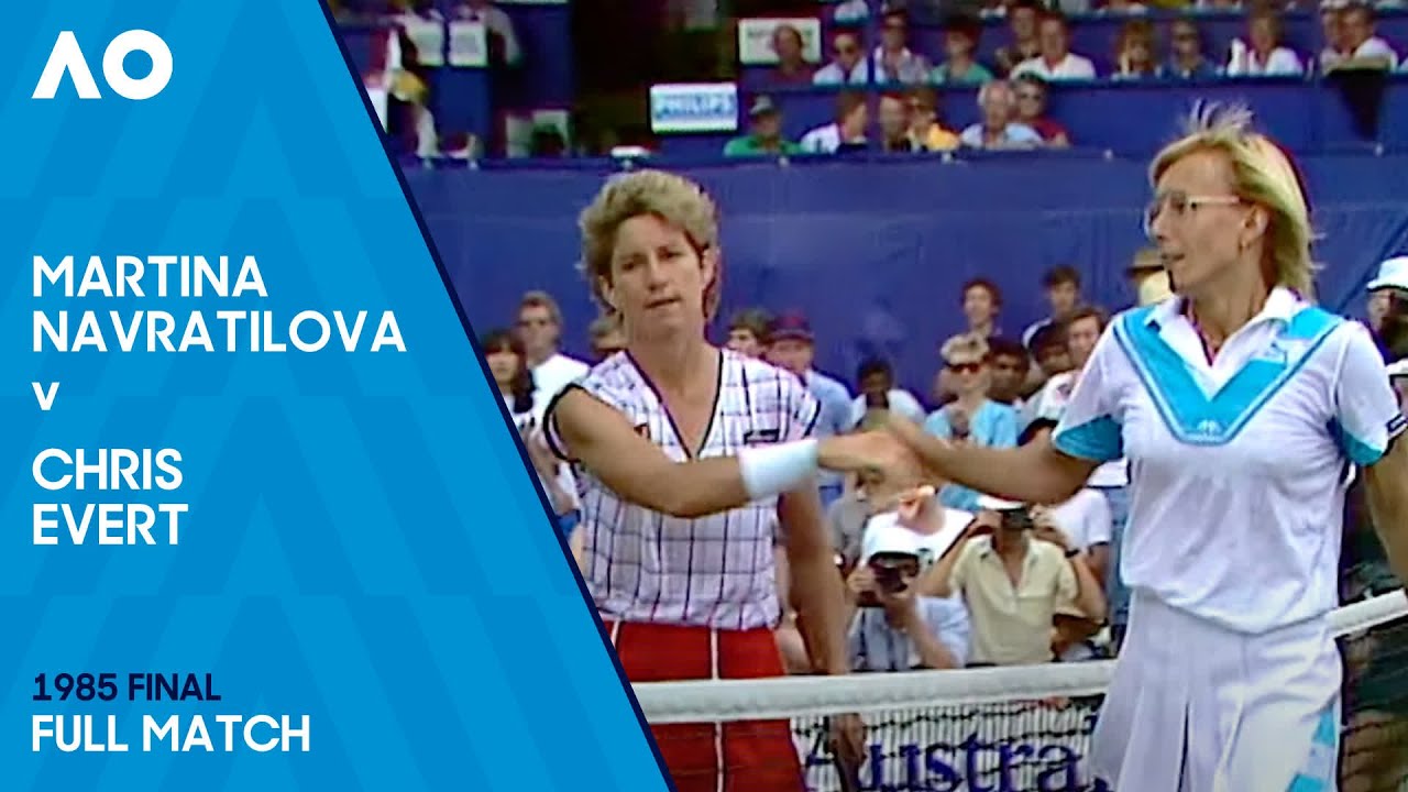 Martina Navratilova v Chris Evert Full Match | Australian Open 1985 Final