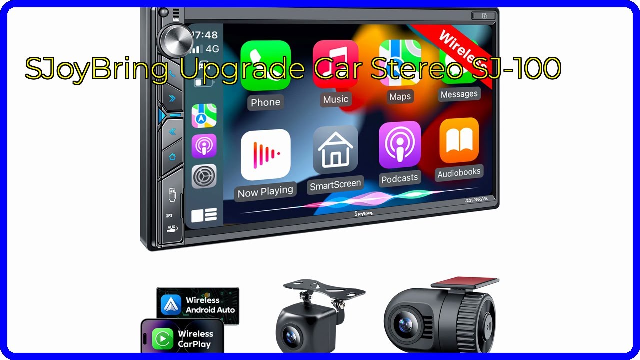 REVIEW (2026): SJoyBring Upgrade Car Stereo SJ-100. ESSENTIAL details.