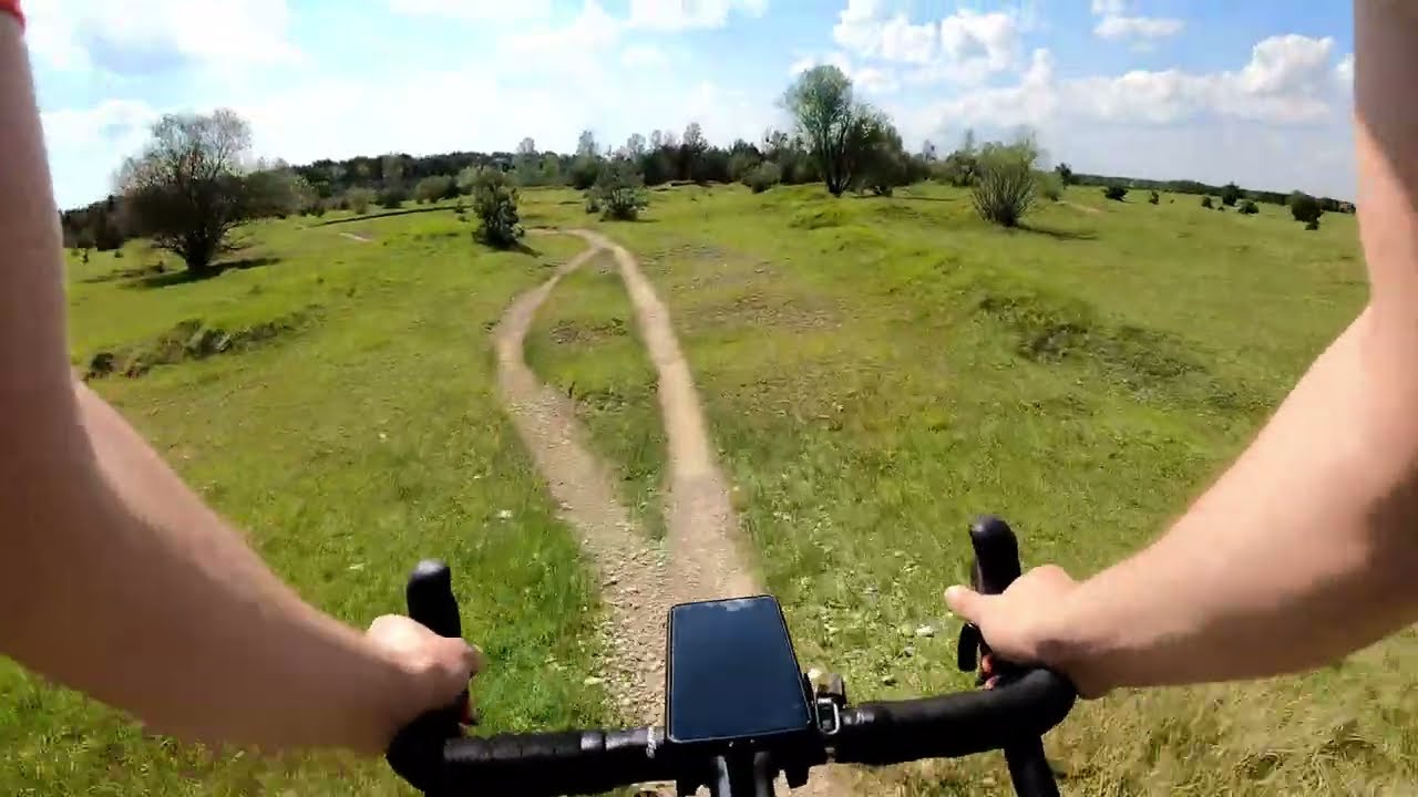 [4K] Pumptrack Fr&ouml;ttmaninger Heide on Gravel Bike