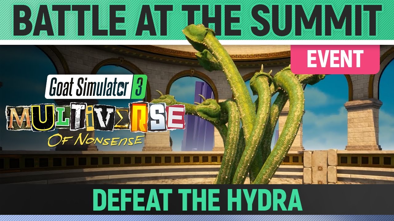 Goat Simulator 3: Multiverse of Nonsense - Event - Battle at the Summit