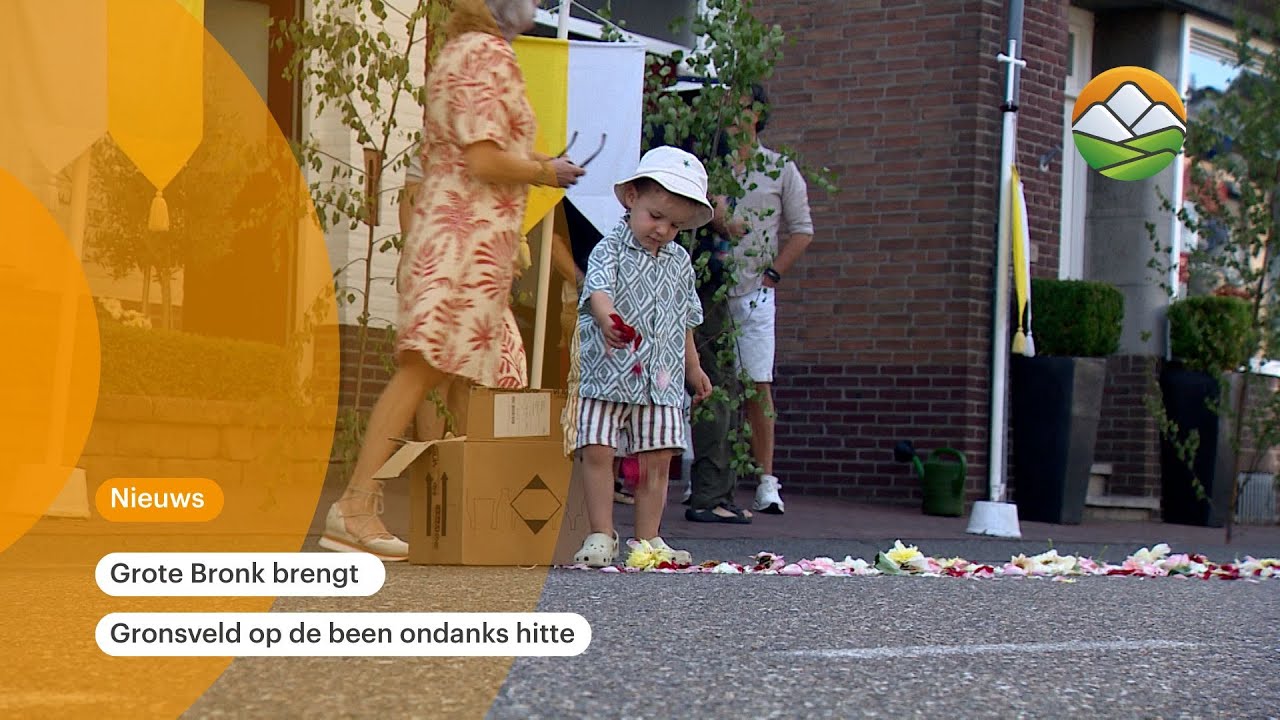 Grote Bronk brengt Gronsveld op de been ondanks hitte: 'Pet op, zonnebrand en een ijsje'