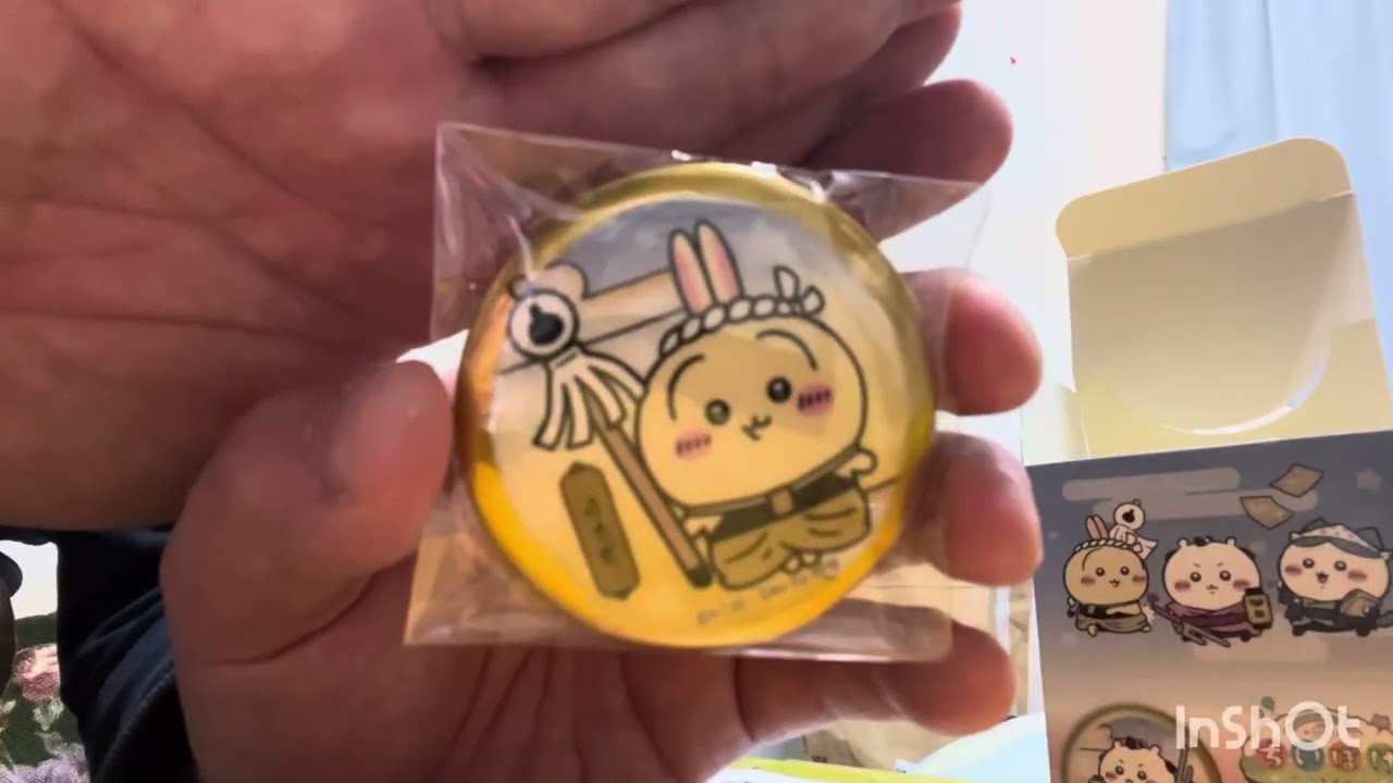 ちいかわぽけっとポップアップストア購入品！江戸なトレーディング缶バッジボックス開封