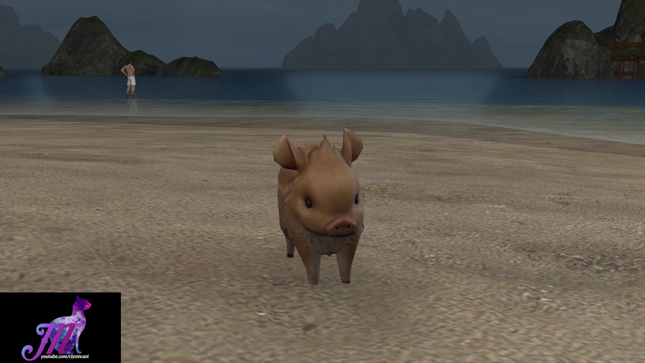 FFXIV: Shaggy Shoat Minion