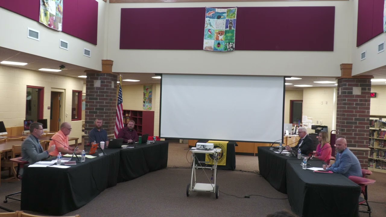 Ross Local School Board Meeting August 15, 2024