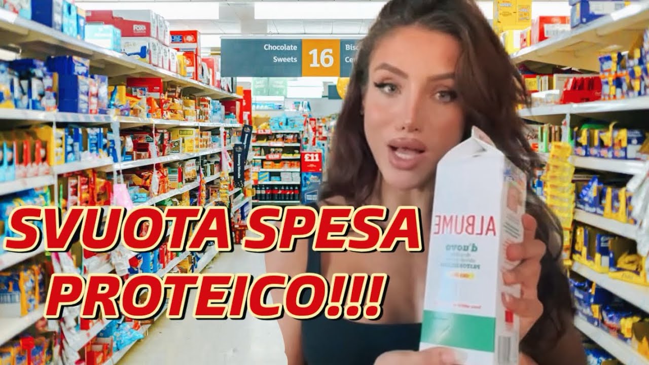 SVUOTA SPESA PROTEICO!!!!                  LIDL /EUROSPIN