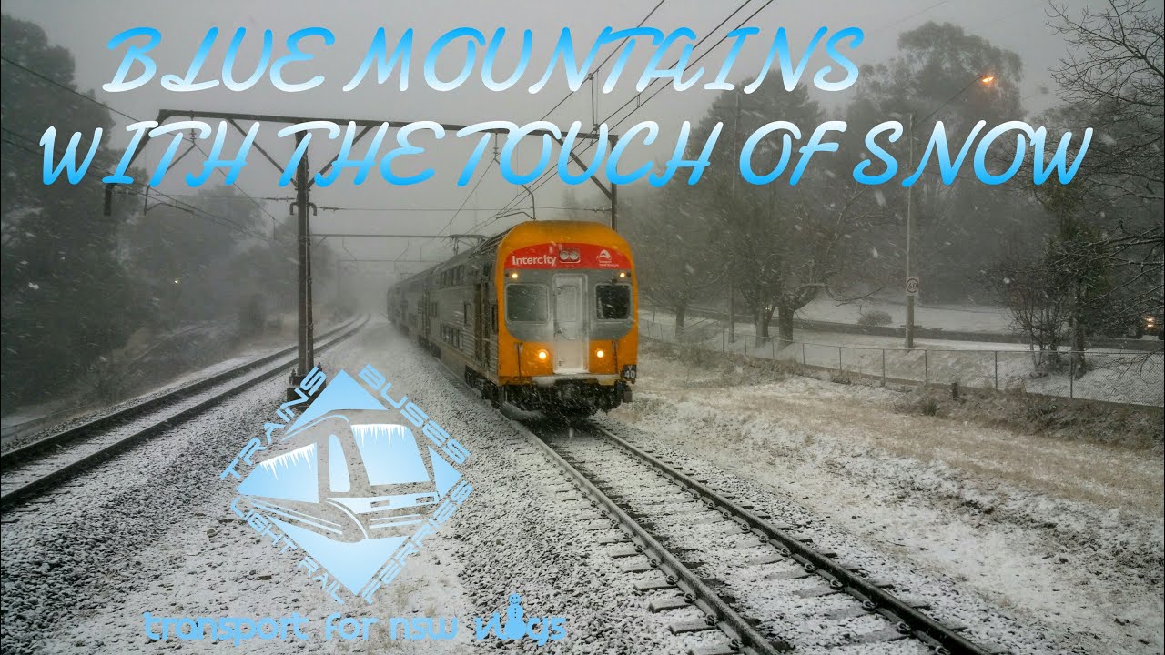 Transport for NSW Vlog No.994 Blue Mountains With The Touch Of Snow