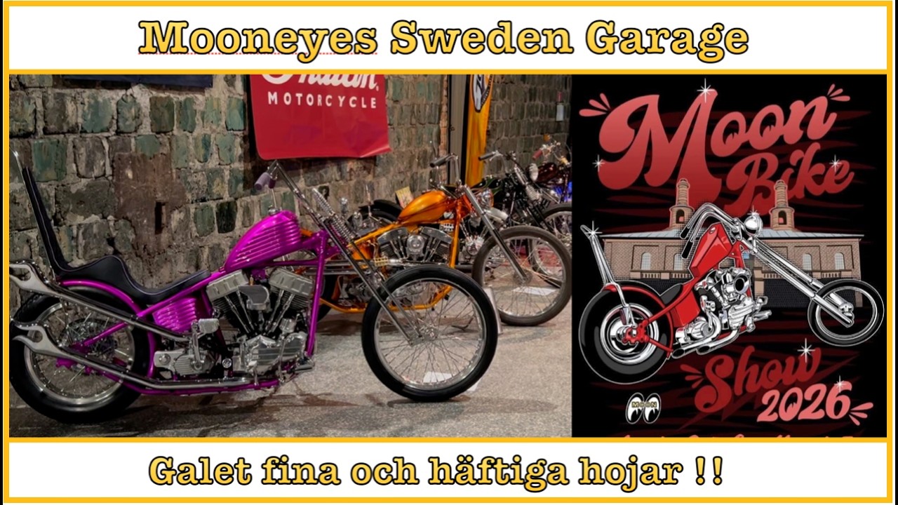 MOON BIKE SHOW 2026. COOLEST BIKES EVER!
