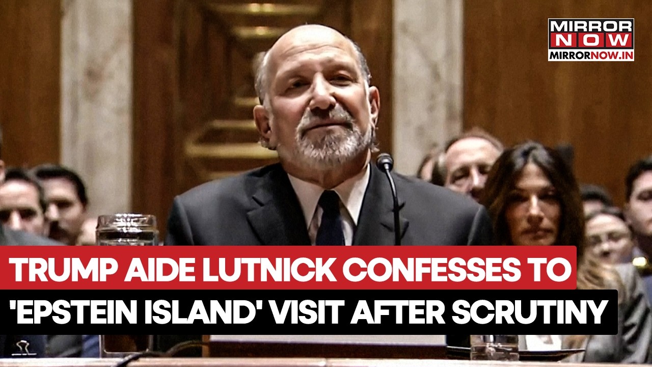 Trump Aide Howard Lutnick Confesses To 'Epstein Island' Visit After Being Grilled By House Committee