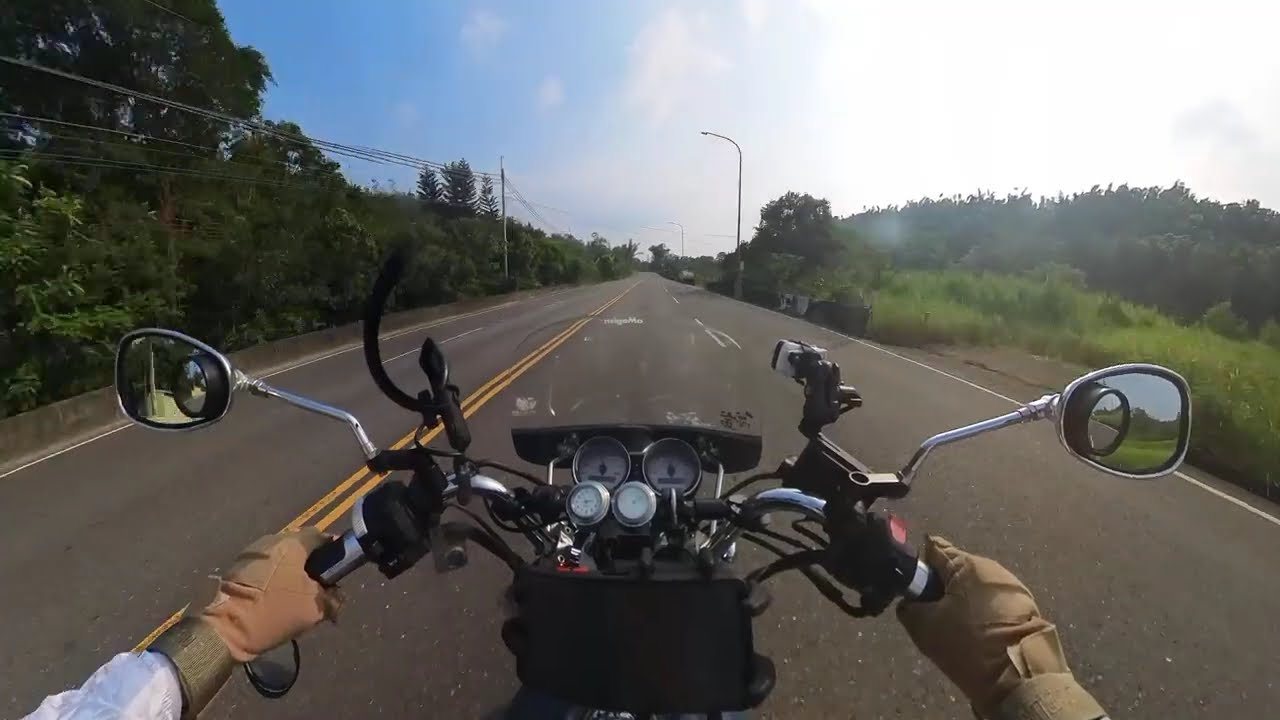 三陽環島集章最終章_台3線台南南化遊客中心至高雄旗山市區路段騎乘...SYM大野狼#SB300#motovlog#Lofi旋律#台灣Taiwan.2025.10.13