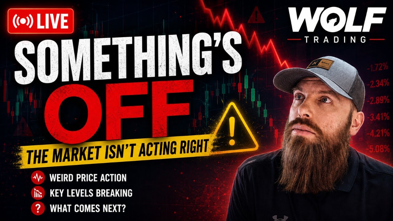 SOMETHING IS NOT RIGHT WITH THE STOCK MARKET | LIVE DAY TRADING (Market Analysis, Breaking News)