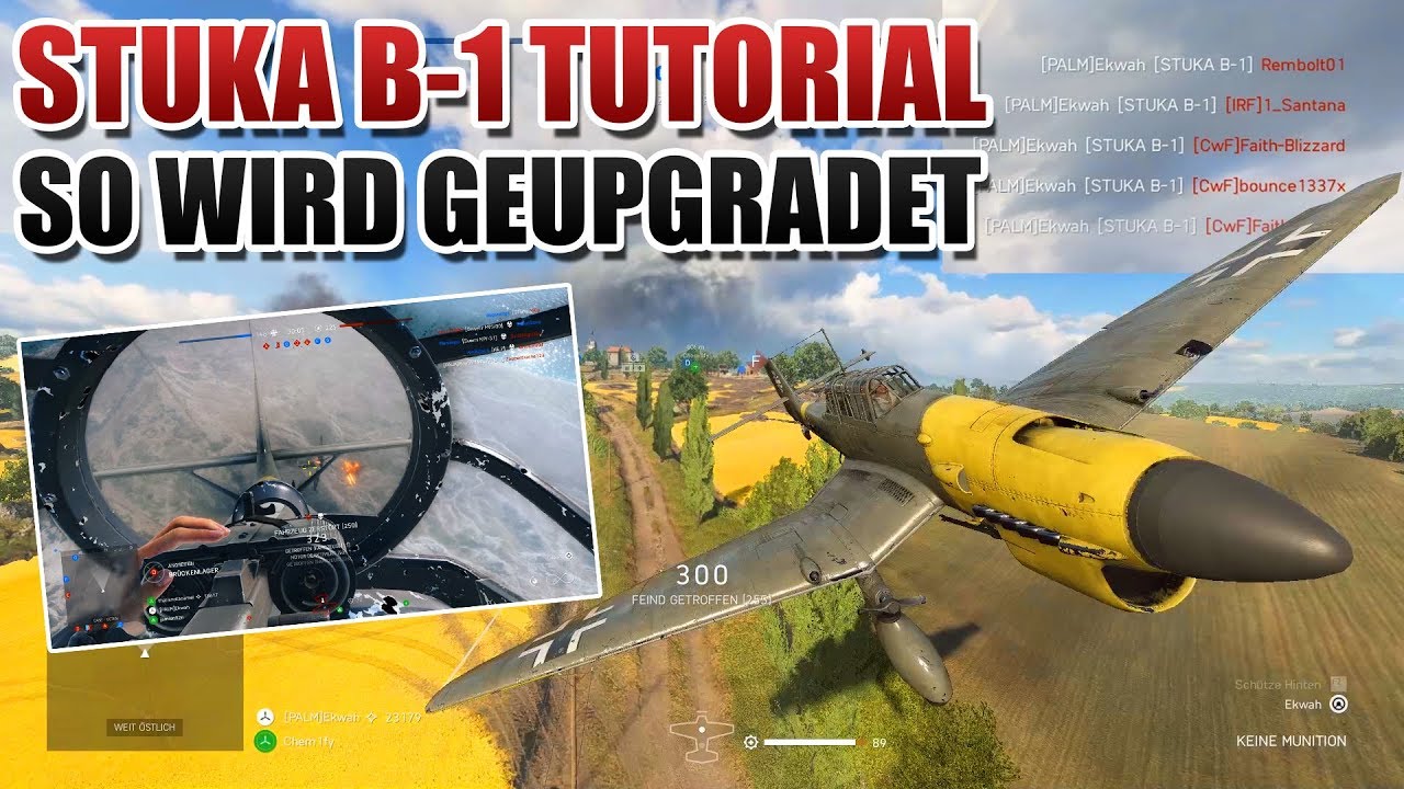 Lasst euch nicht abschrecken... Das Ding ist krass! Battlefield V Stuka Tutorial