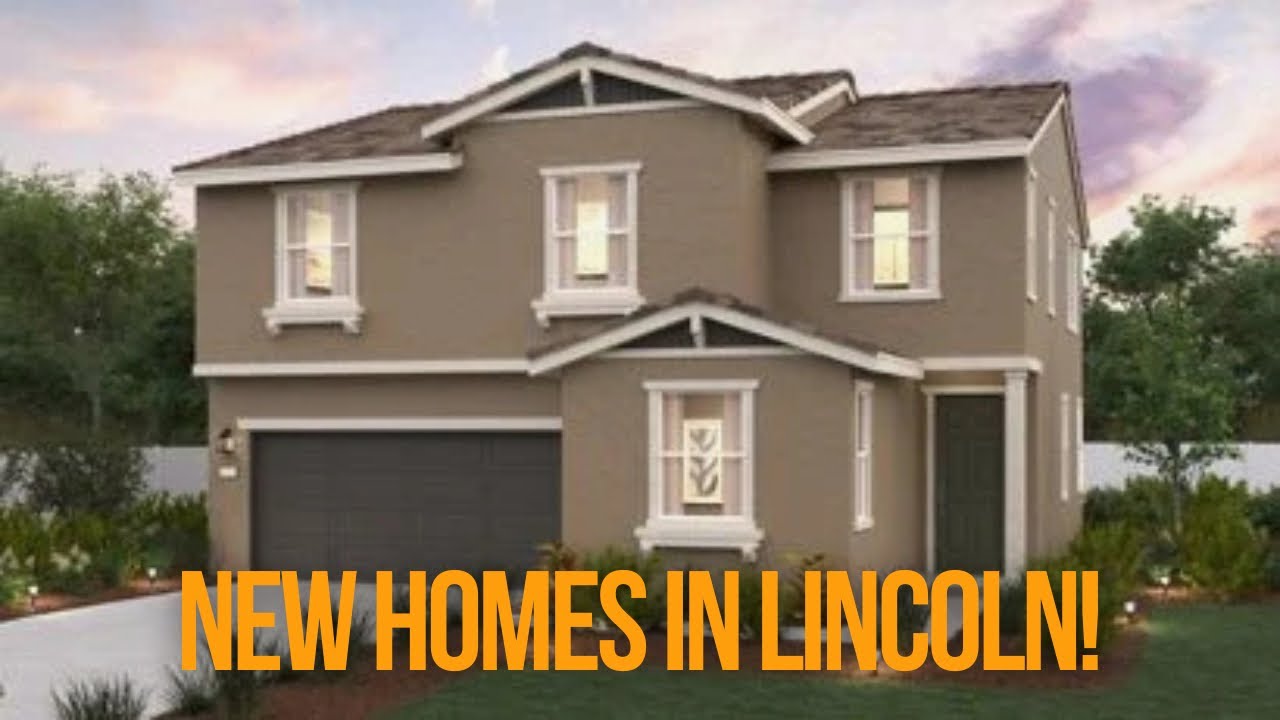 Touring a New Home in Lincoln, California around $650,000!