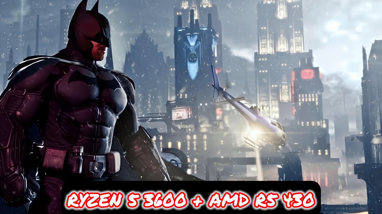 Can AMD R5 430 2GB Run Batman: Arkham Origins? Low-End PC Test