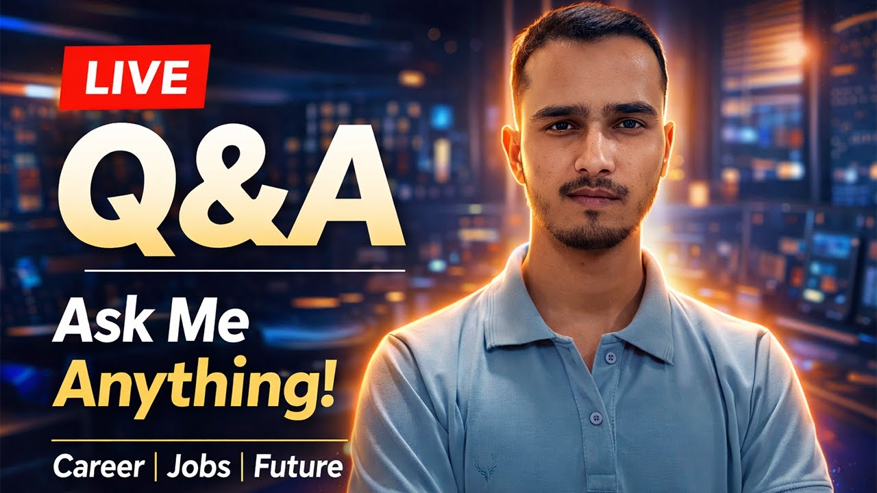 LIVE Q&A  #1  Career Ko Lekar Tension? 🔴 | Seedha Sawal – Seedha Jawab