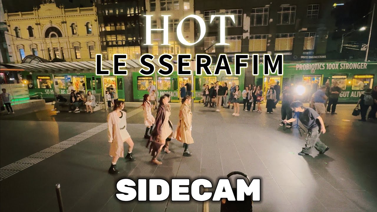 [KPOP IN PUBLIC | SIDECAM] LE SSERAFIM (르세라핌) - 'HOT' Dance Cover | ONE TAKE in MELBOURNE AUSTRALIA