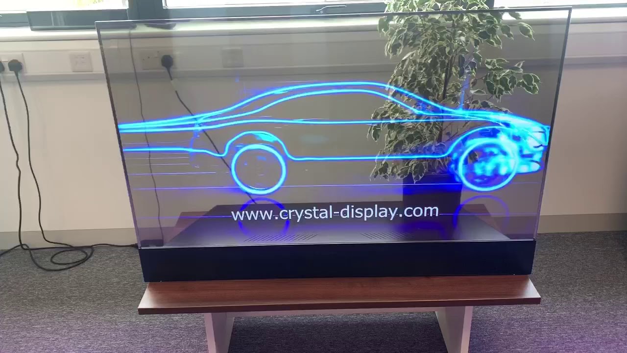 CDS Display Corner - Transparent OLED