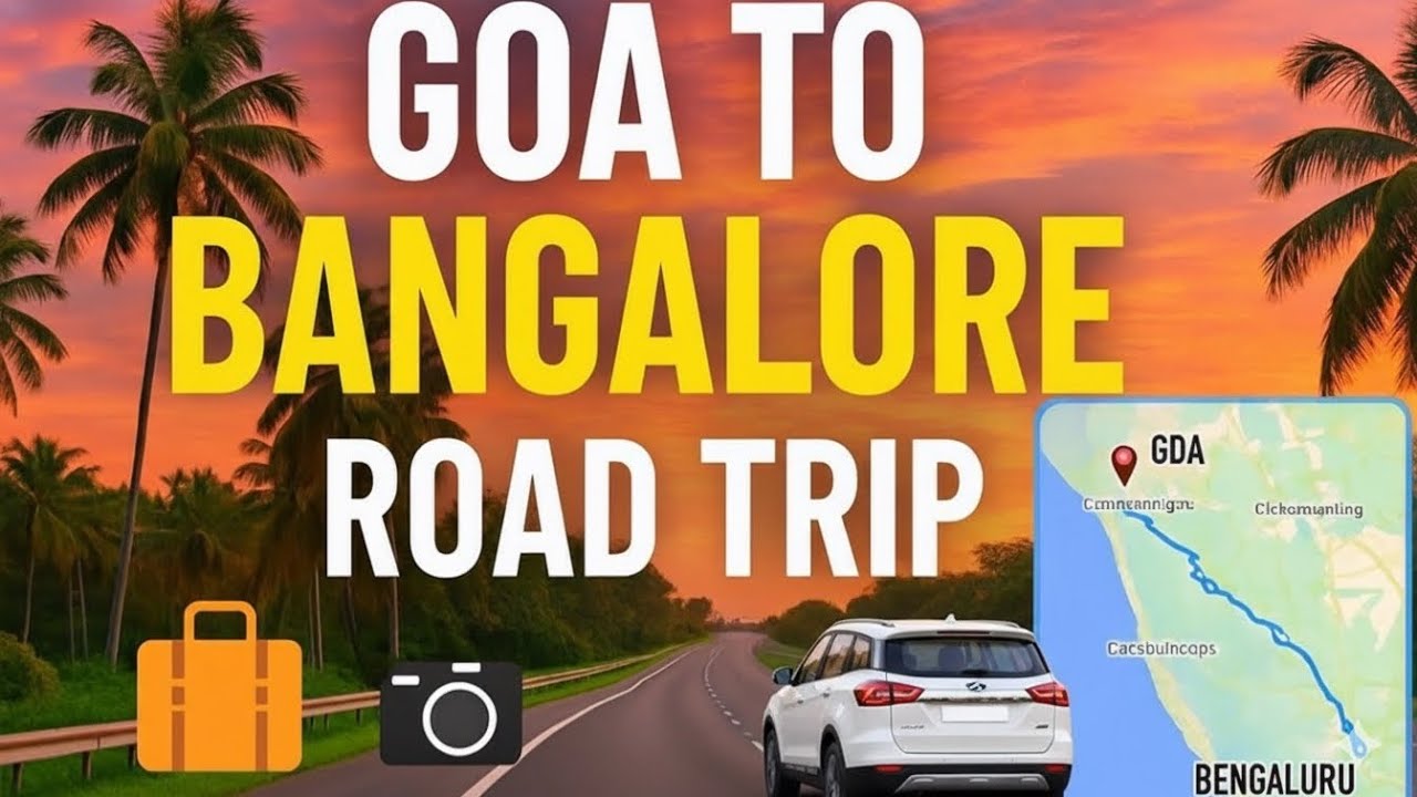 Goa to Bangalore Road Trip | NH48 | Full route details | Everything you need to know #xuv700 
