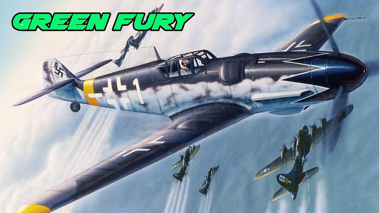 Fight of the week - Bf 109 F4 Vs P38J - War Thunder - Crash landing