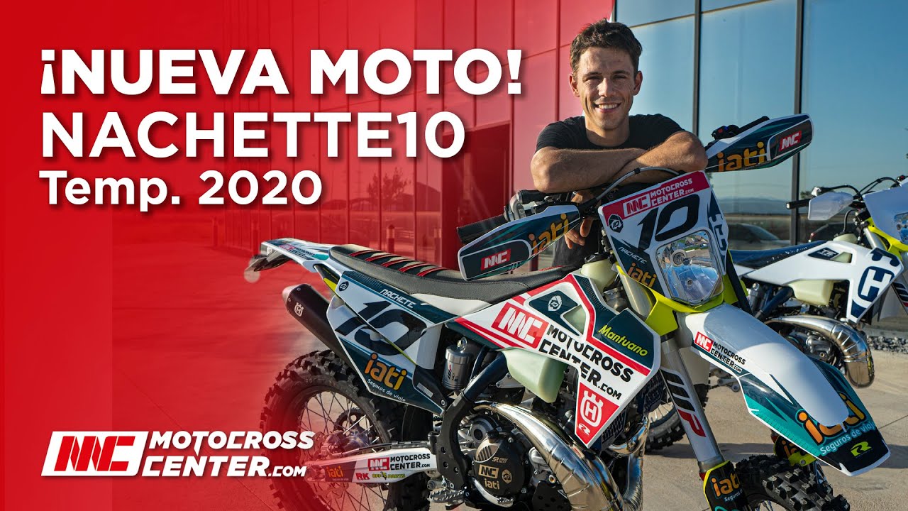 HD 💪 Nachette10 y su nueva moto para 2020 ! 🔥