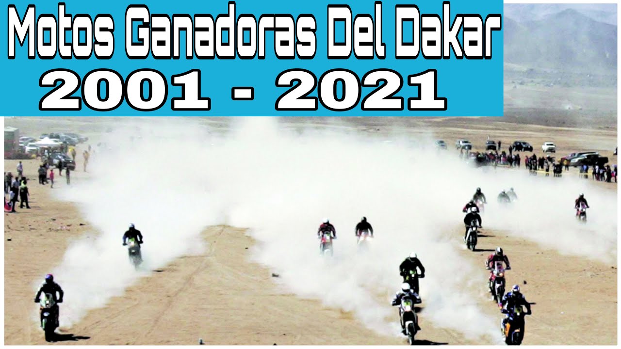 Motos Ganadoras Del Dakar. De 2001 Al 2021.