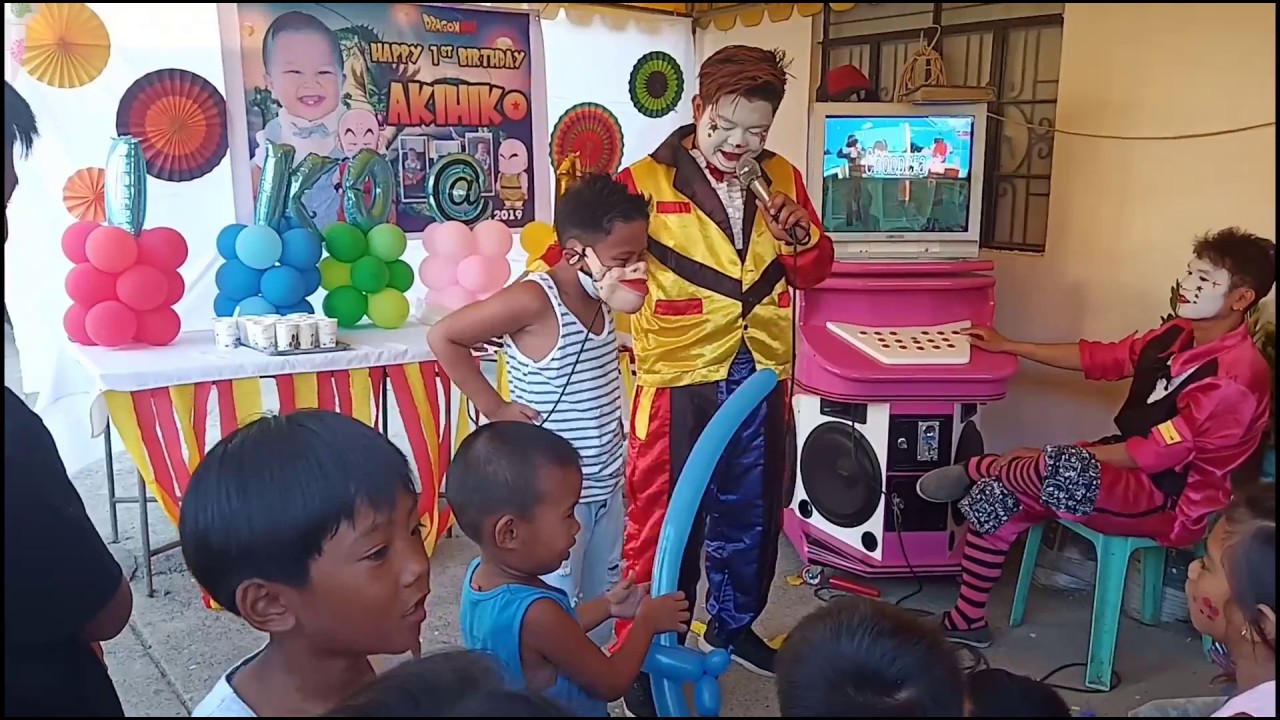 CLOWN BIRTHDAY PARTY/ MY SON 1ST BIRTHDAY