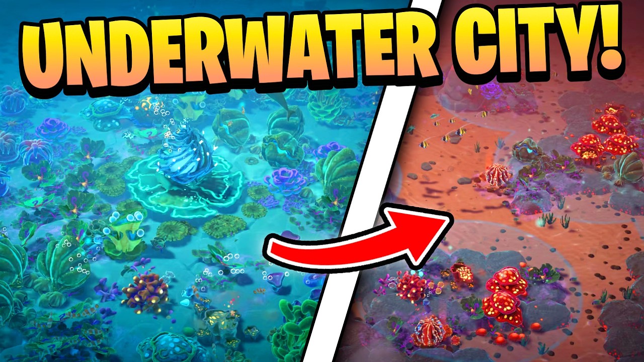 I Built The PERFECT Coral Reef City!