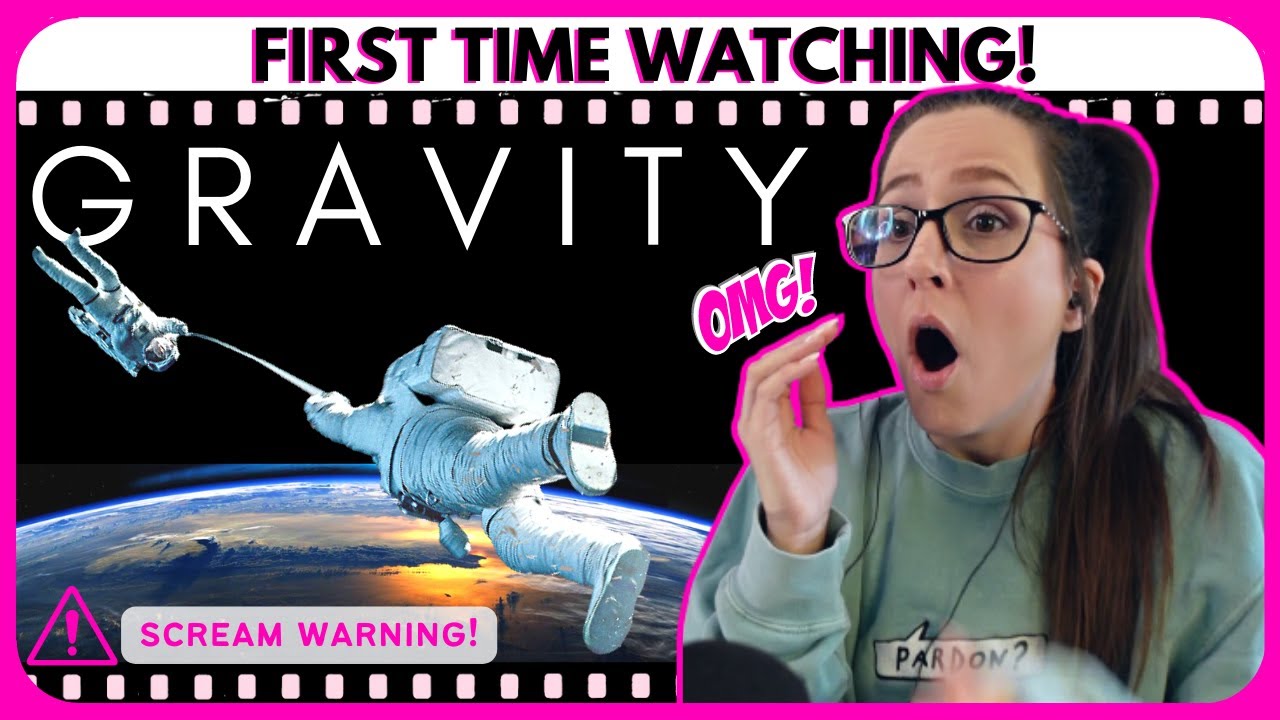 On the edge of my seat in *GRAVITY* FIRST TIME WATCHING MOVIE REACTION!