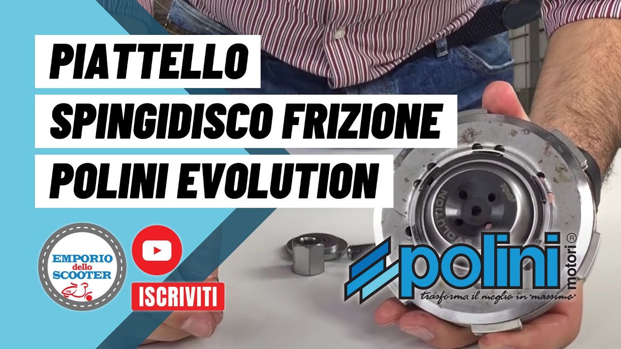 POLINI | Piattello spingidisco frizione EVOLUTION VESPA 50 ET3 PRIMAVERA PK APE