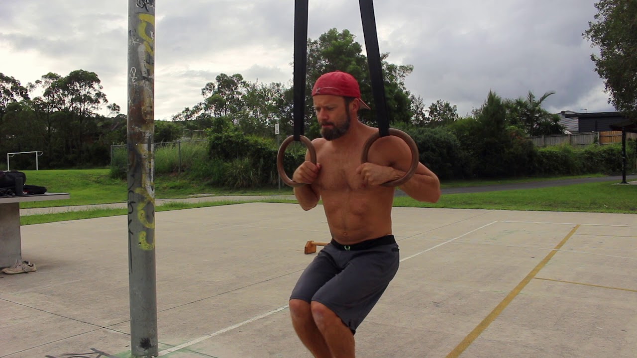 Ring Row, Iso Bent Arm Hold, False Grip