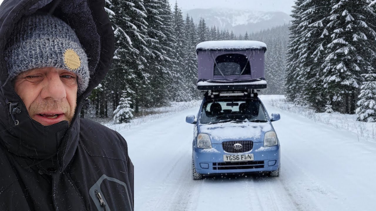 Ive Winterised The Kia Camper And Im Heading North To Hunt For Winter Storms
